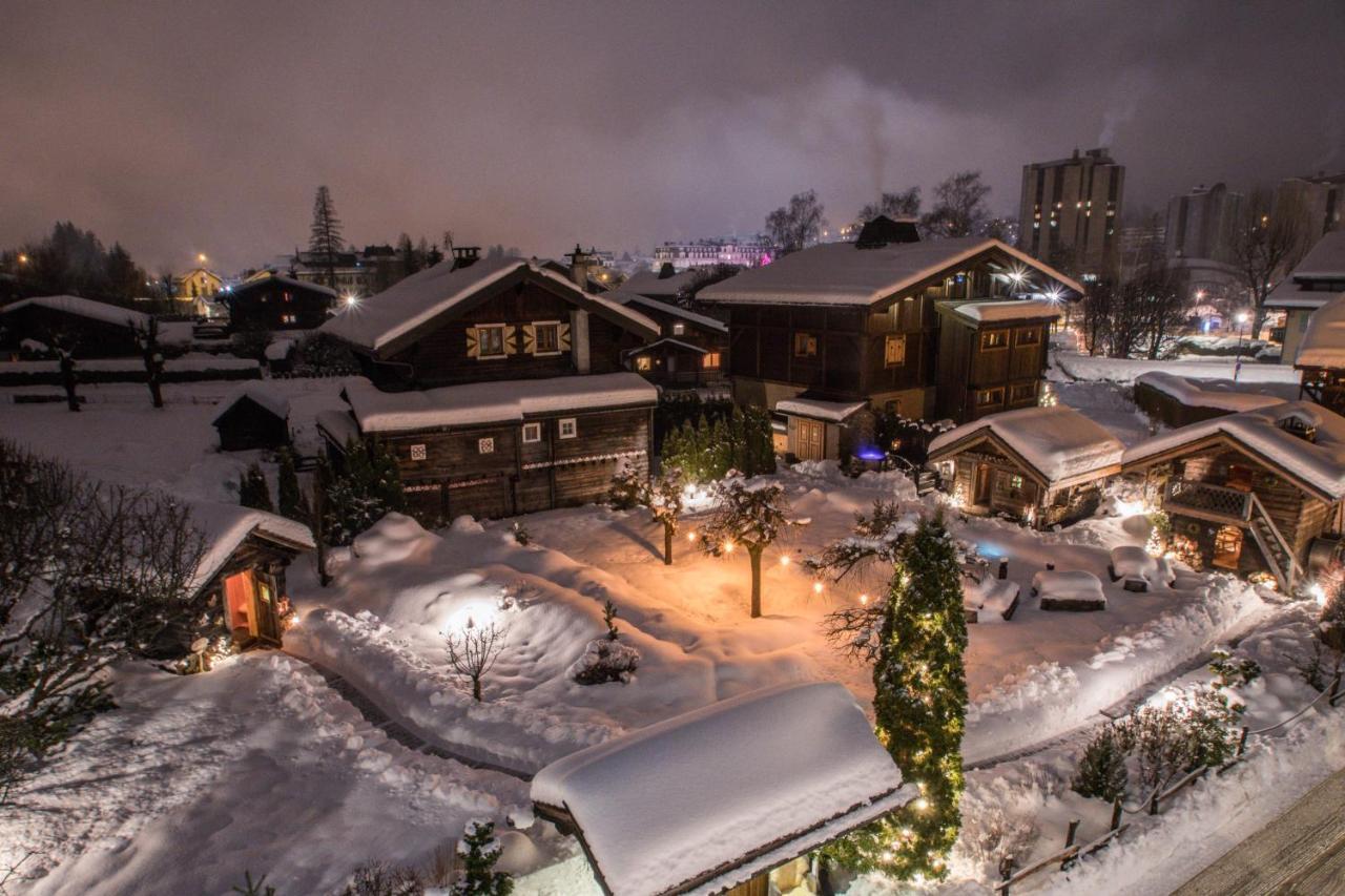 Chalet-Hotel Hermitage Chamonix Bagian luar foto