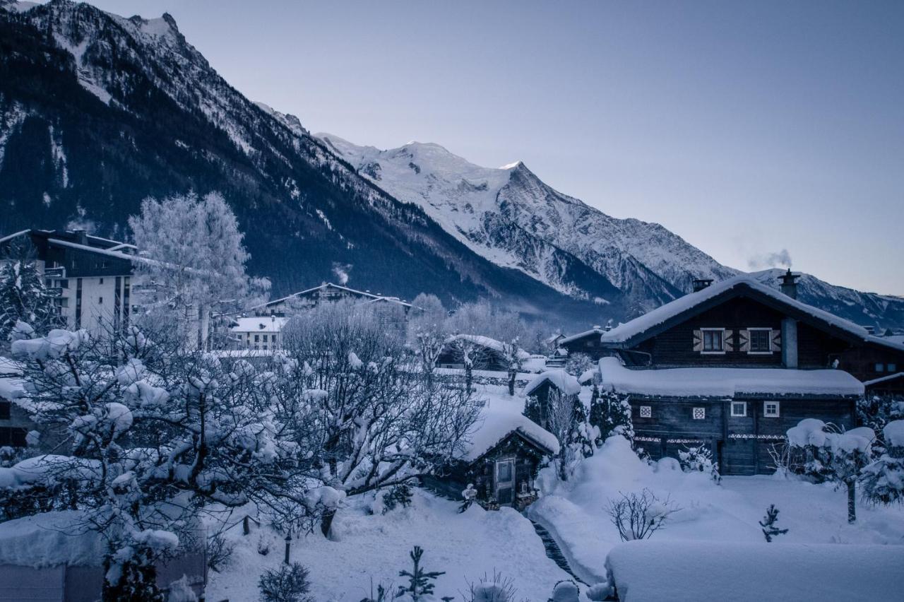 Chalet-Hotel Hermitage Chamonix Bagian luar foto