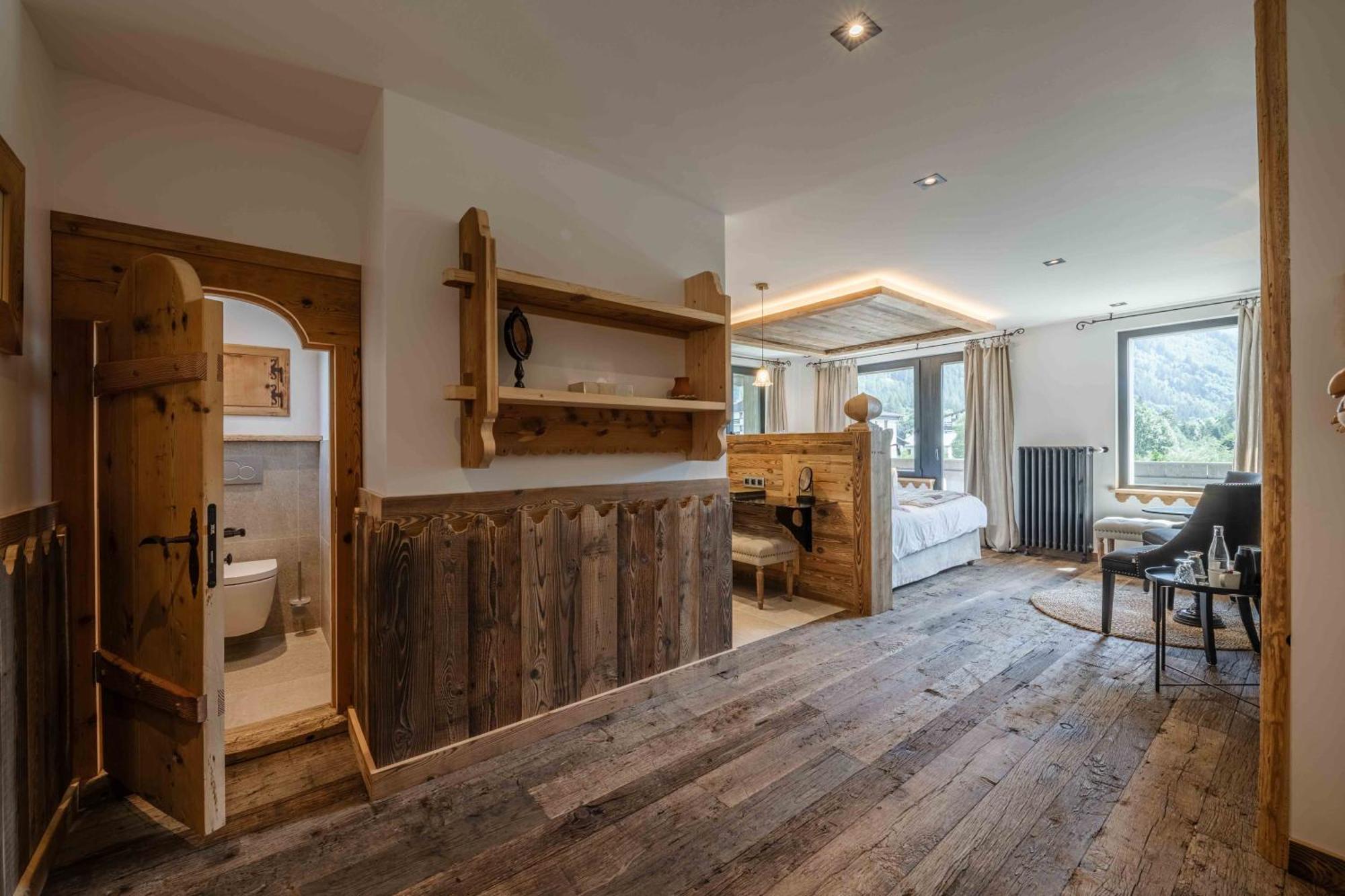 Chalet-Hotel Hermitage Chamonix Bagian luar foto
