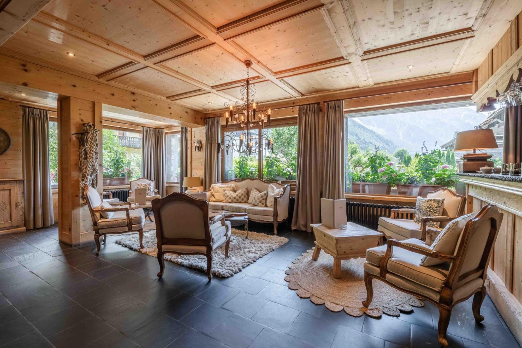 Chalet-Hotel Hermitage Chamonix Bagian luar foto
