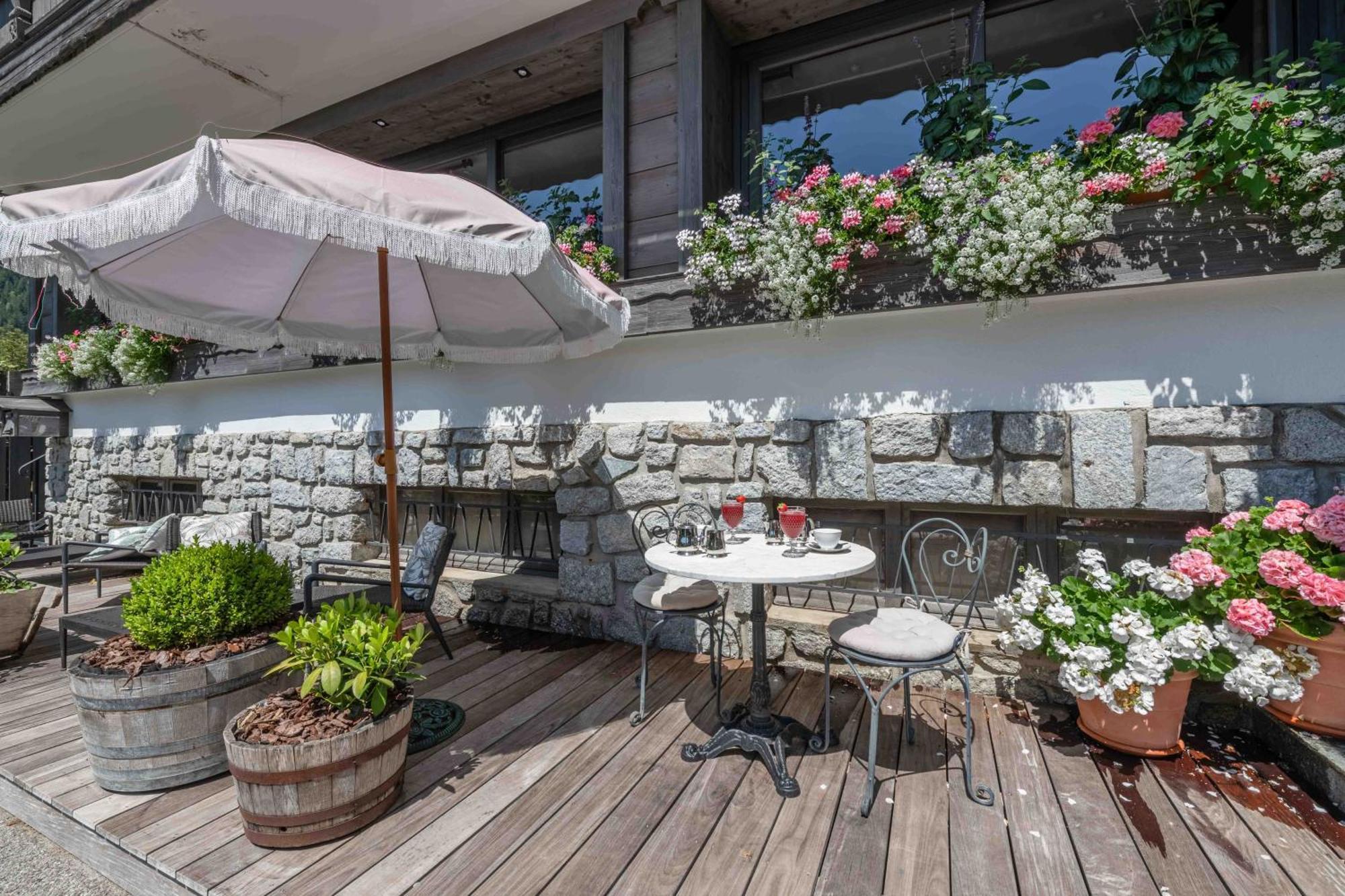Chalet-Hotel Hermitage Chamonix Bagian luar foto