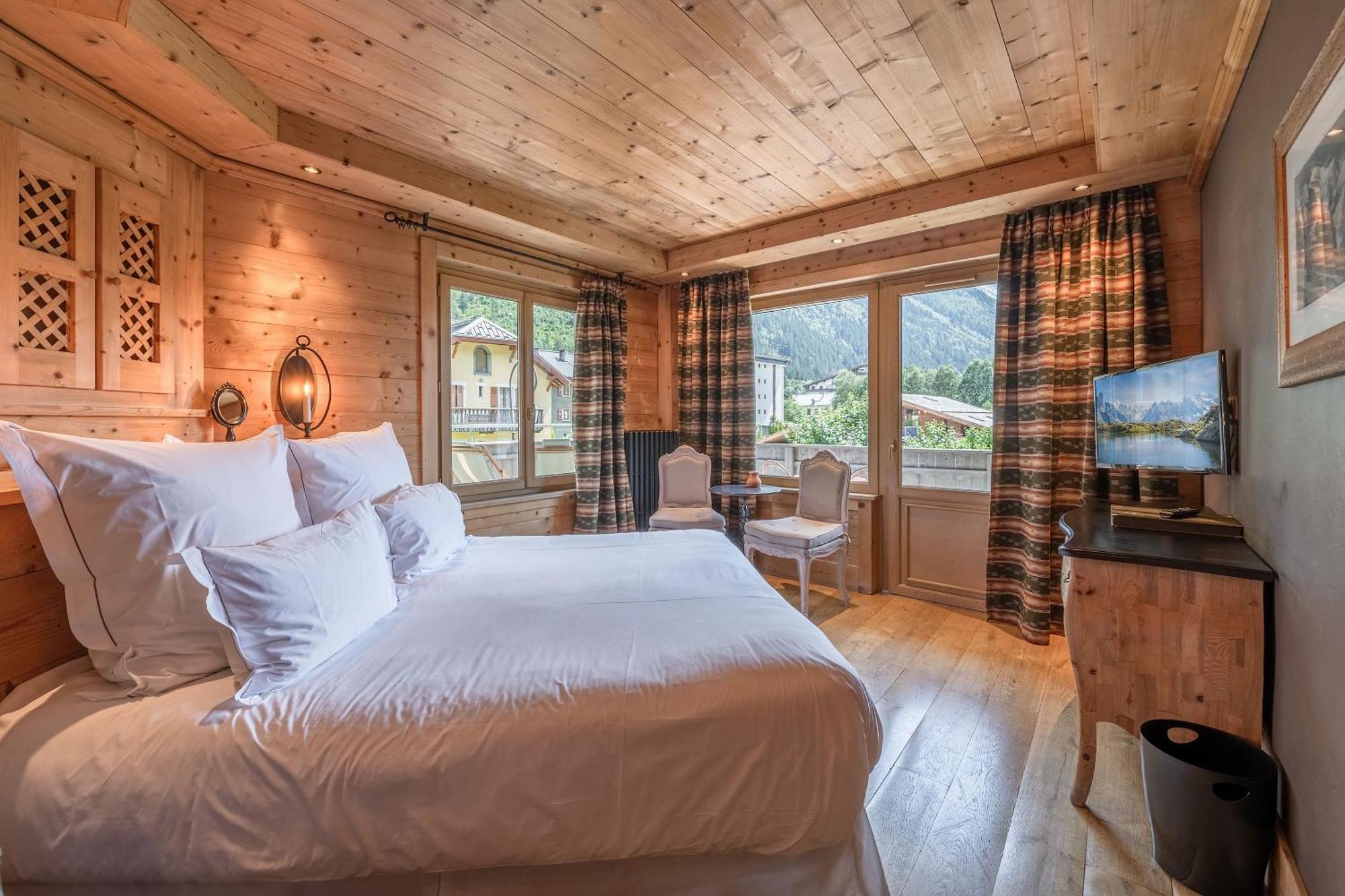 Chalet-Hotel Hermitage Chamonix Bagian luar foto