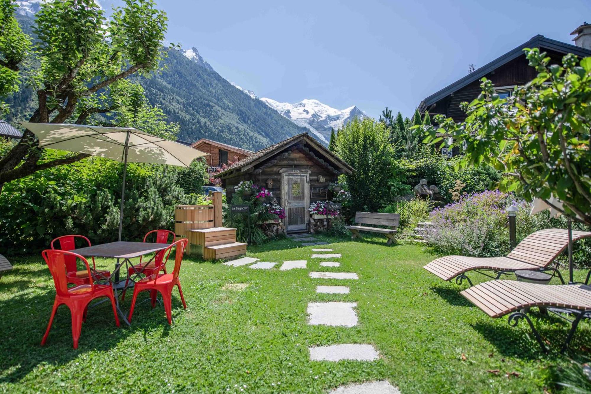 Chalet-Hotel Hermitage Chamonix Bagian luar foto