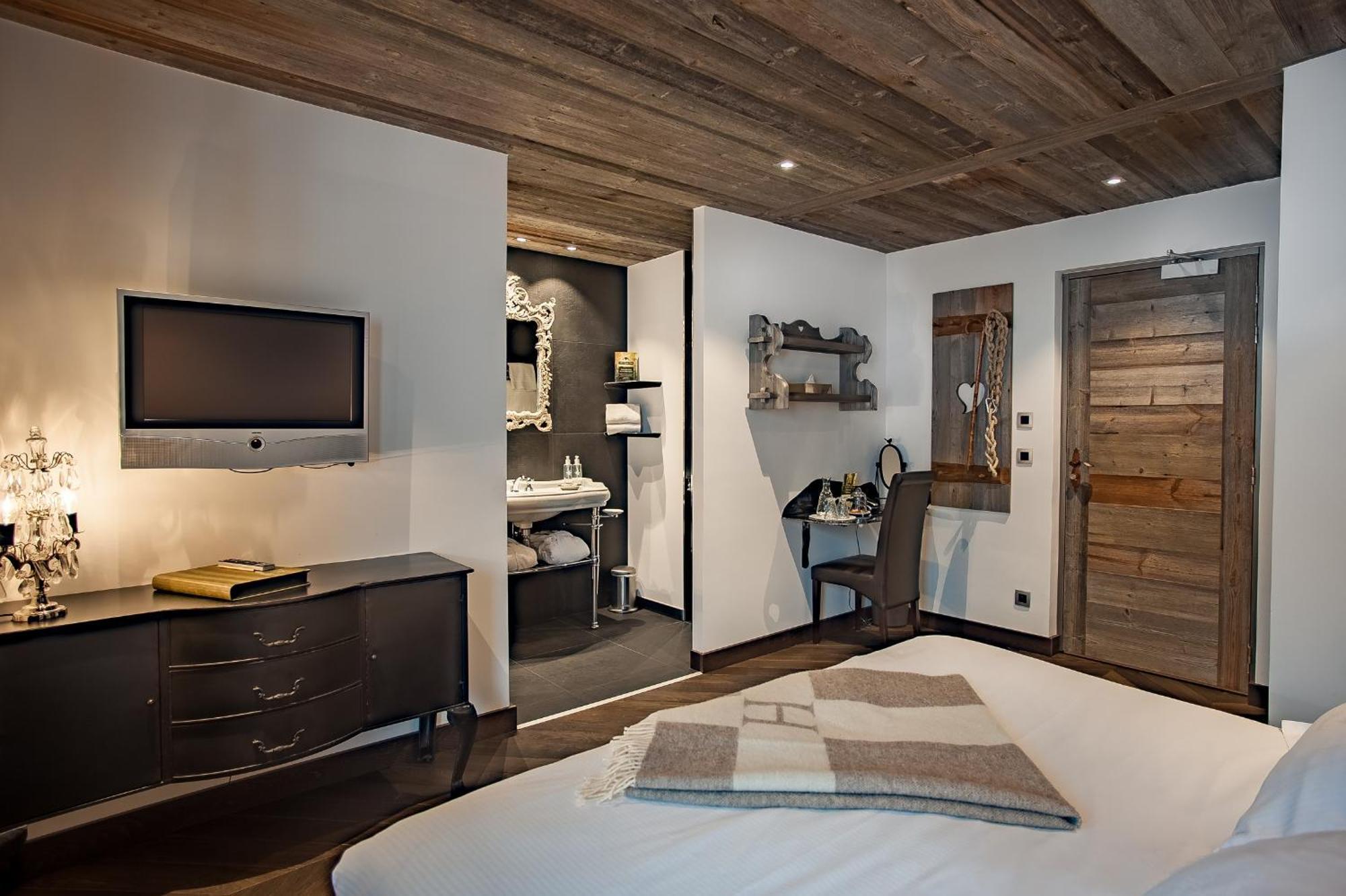 Chalet-Hotel Hermitage Chamonix Bagian luar foto